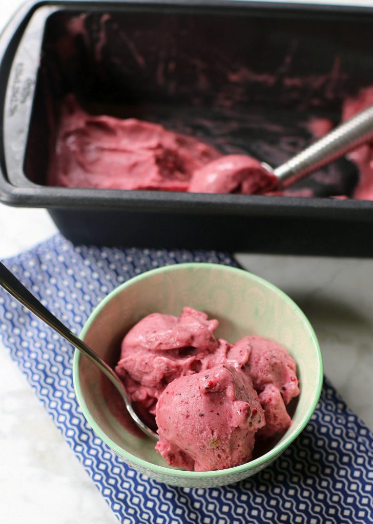 Banana Berry Ice Cream