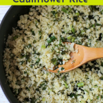 Copycat Zoe's Kitchen Cauliflower Rice