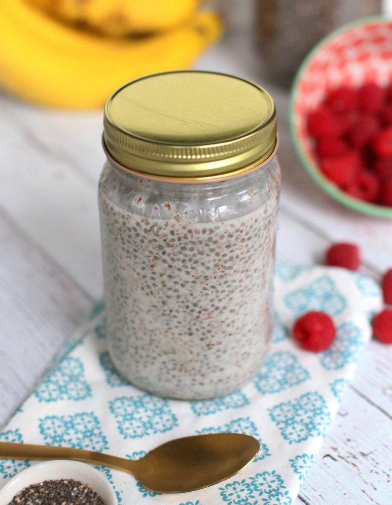 Mason Jar Chia Seed Pudding