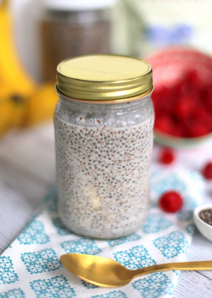 Mason Jar Chia Seed Pudding