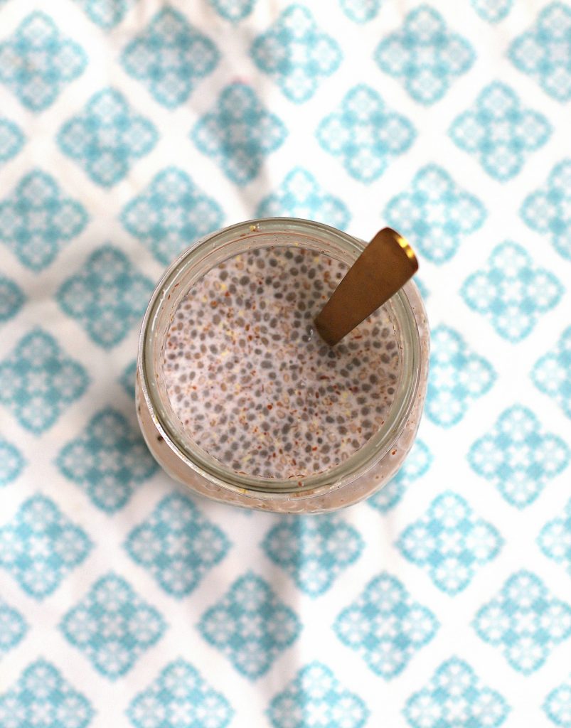 Mason Jar Chia Seed Pudding