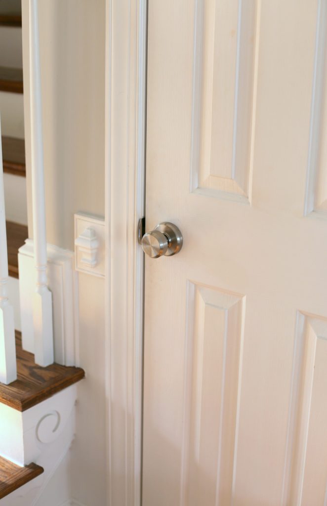 Brushed Chrome Door Knob