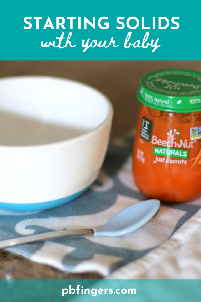 Beginning Solids With Baby