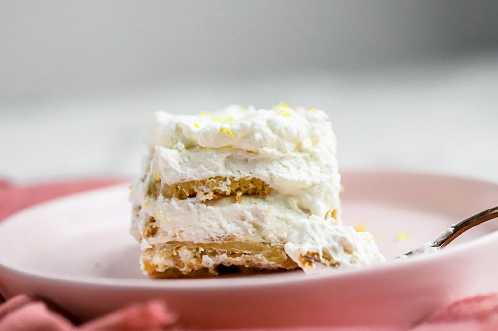 Lemon Sugar Cookie Icebox Cake
