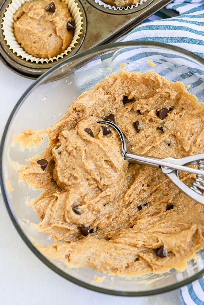Chocolate Chip Sweet Potato Muffins