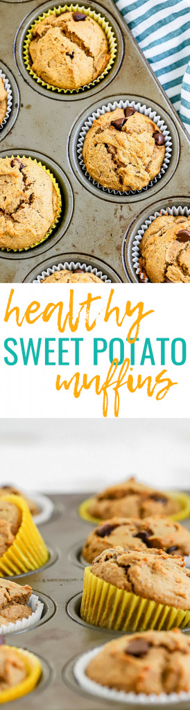 Healthy Sweet Potato Muffins