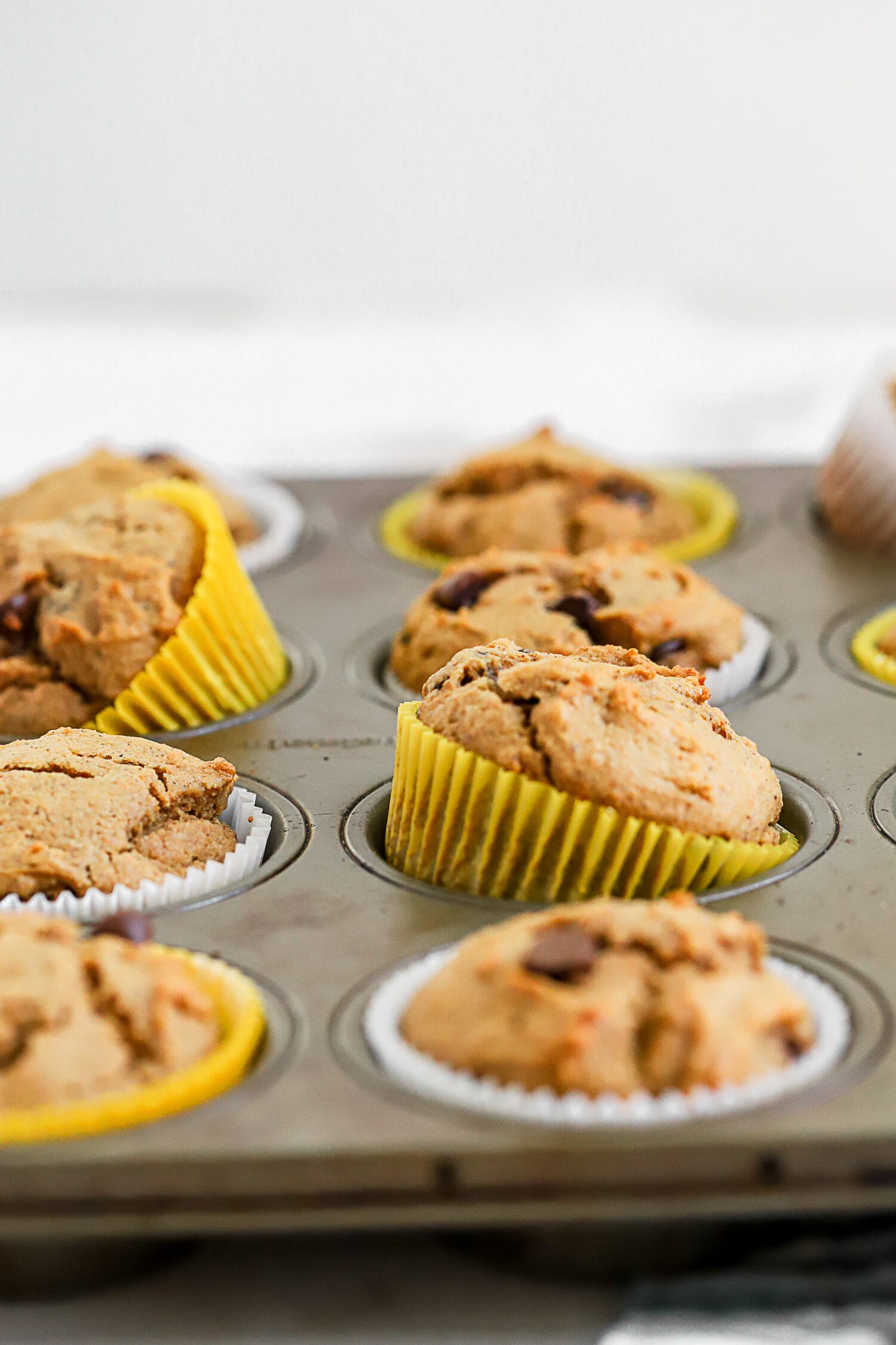 Chocolate Chip Sweet Potato Muffins (Healthy, KidApproved and