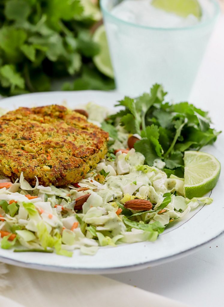Thai Chickpea Burgers