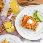 English Muffin Breakfast Casserole