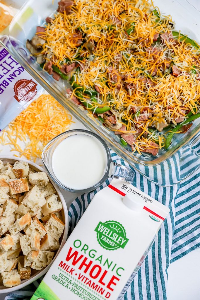 English Muffin Breakfast Casserole