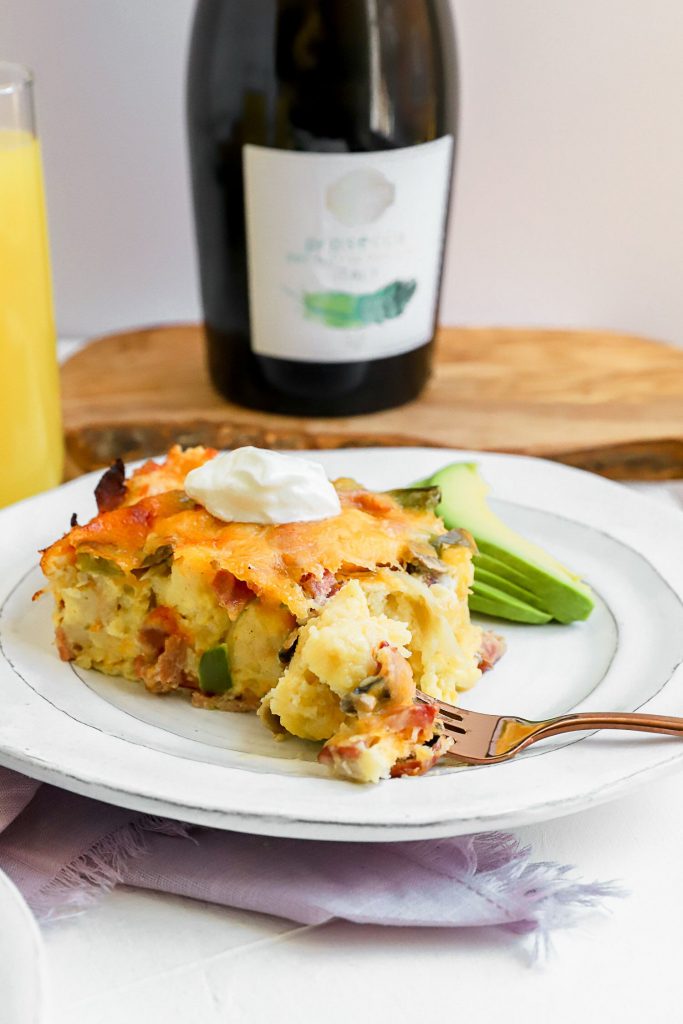 English Muffin Breakfast Casserole