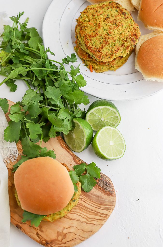 Thai Chickpea Burgers