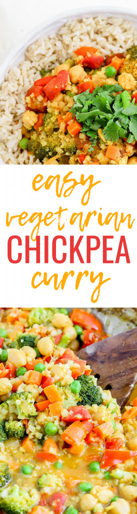 Vegetarian Chickpea Curry