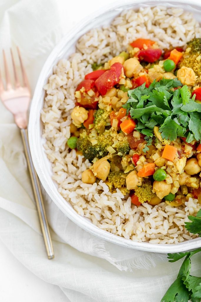 Vegetarian Chickpea Curry