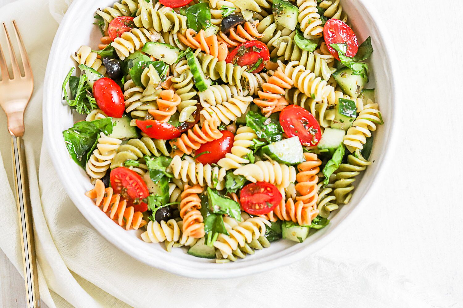 Simple Summer Pasta Salad Peanut Butter Fingers