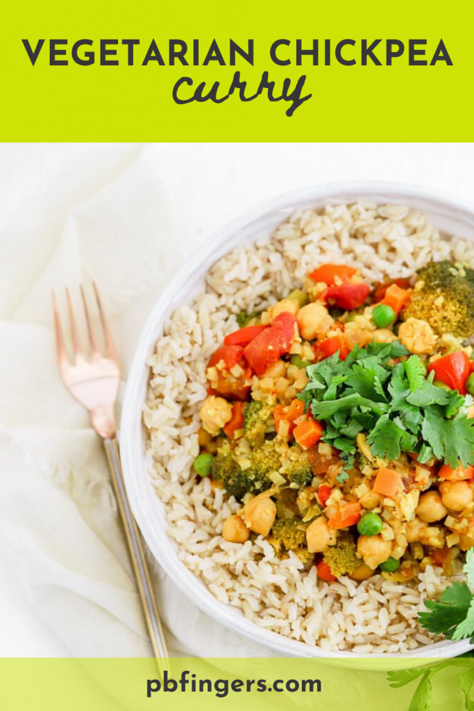 Vegetarian Chickpea Curry