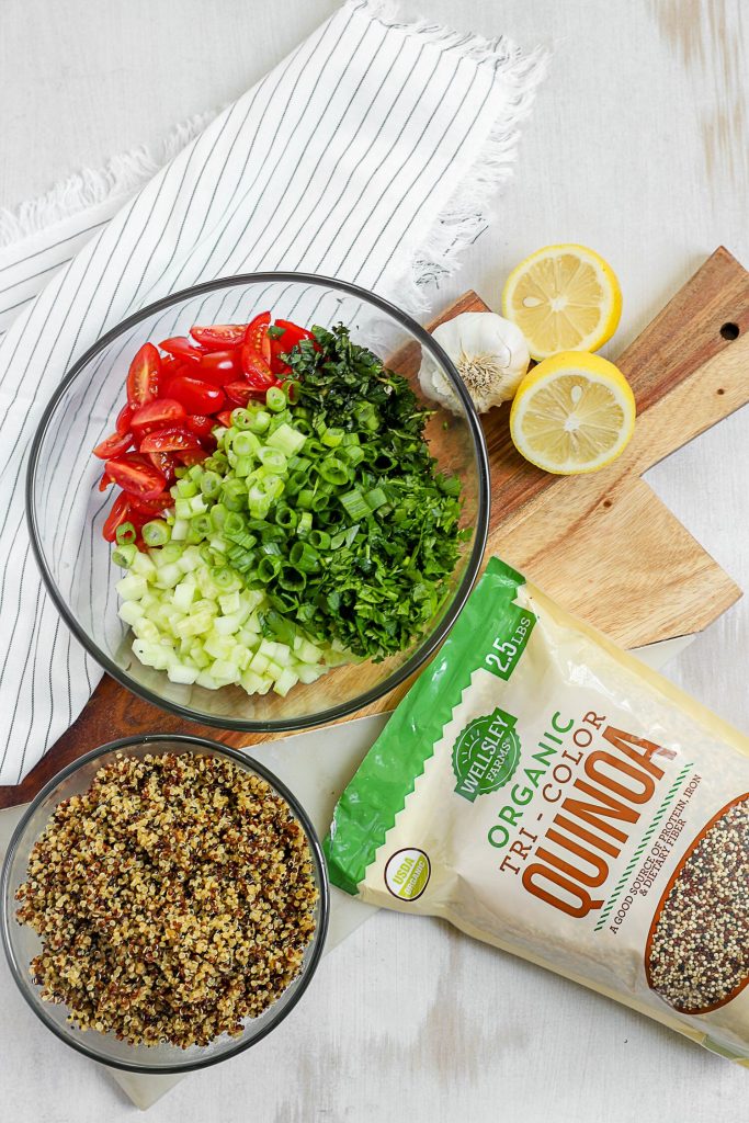 quinoa tabbouleh salad