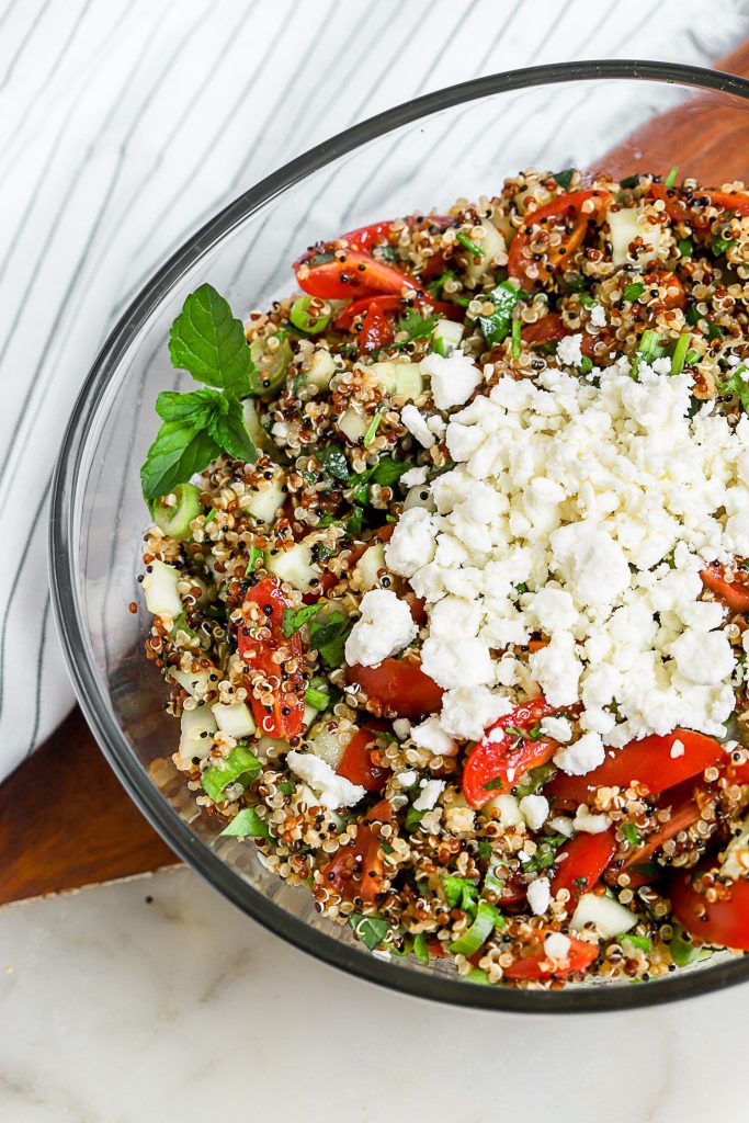 quinoa tabbouleh salad