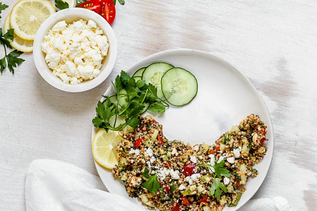 quinoa tabbouleh salad