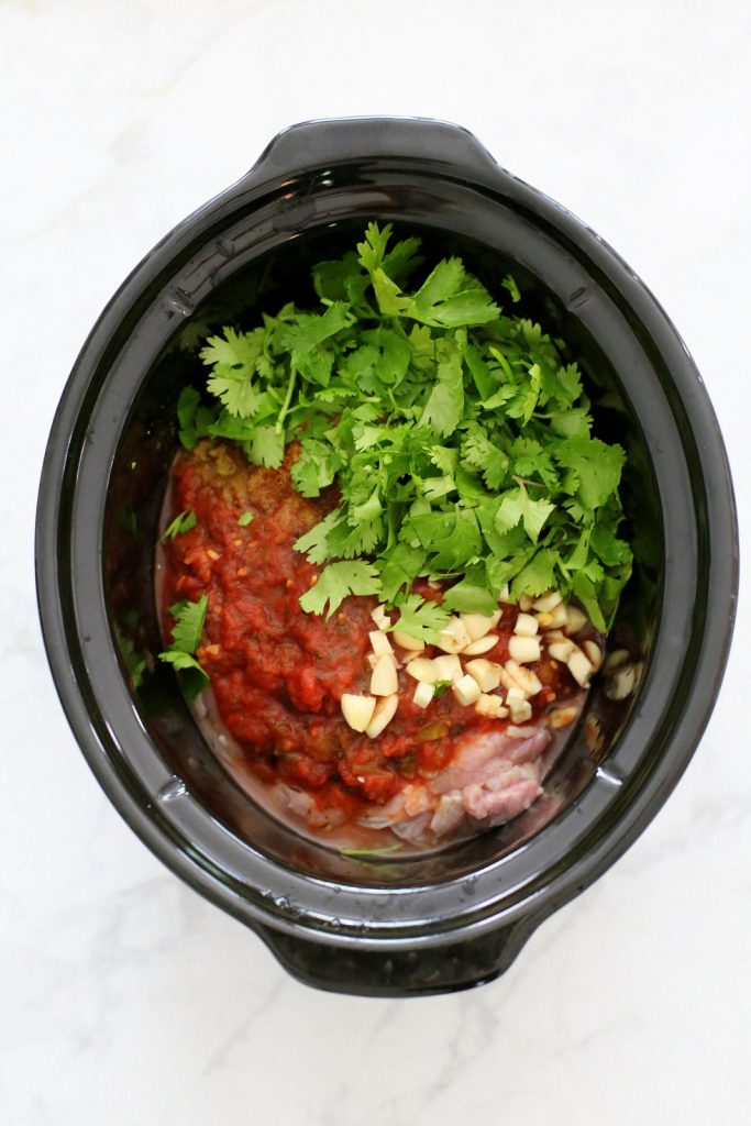 slow cooker cilantro lime salsa chicken