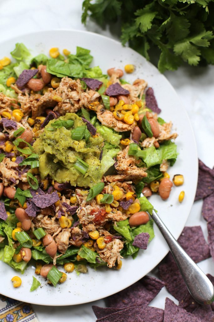 Slow Cooker Cilantro Lime Salsa Chicken