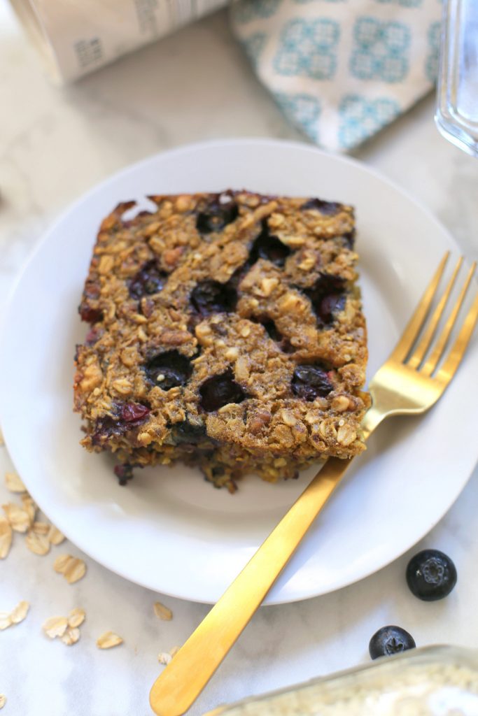 Blueberry Baked Oatmeal