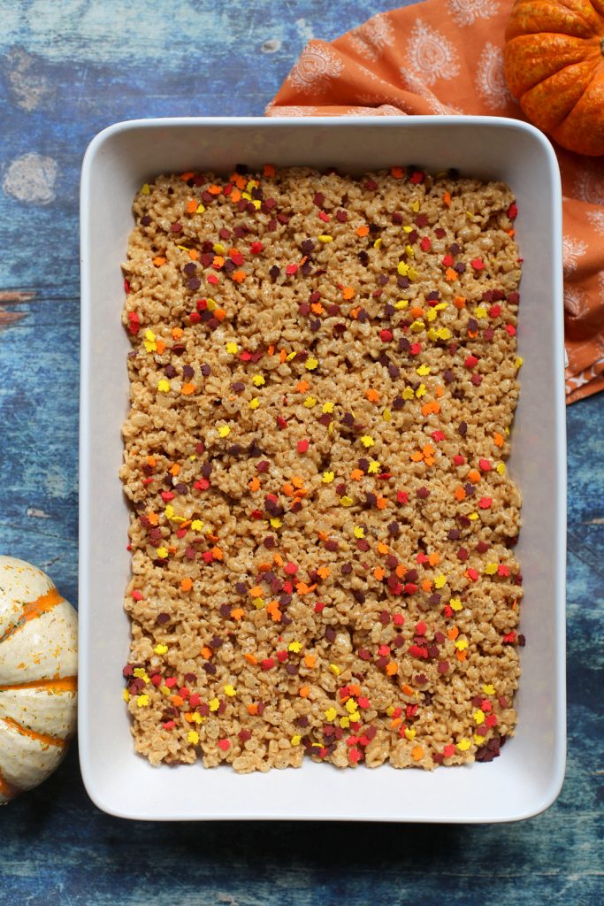 Pumpkin Spice Rice Krispie Treats