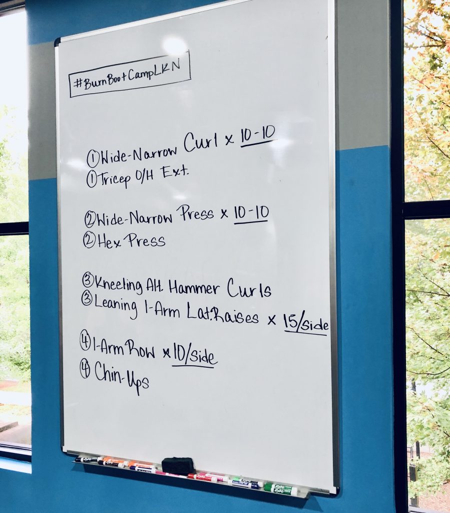 Burn Boot Camp Upper Body Workout