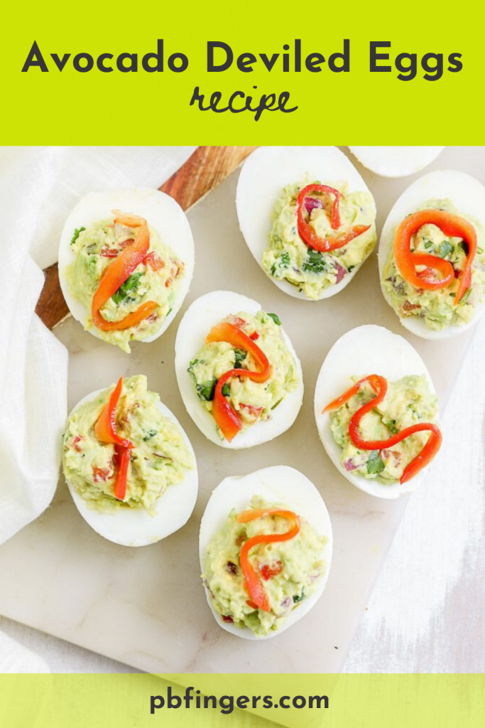 Avocado Deviled Eggs Recipe