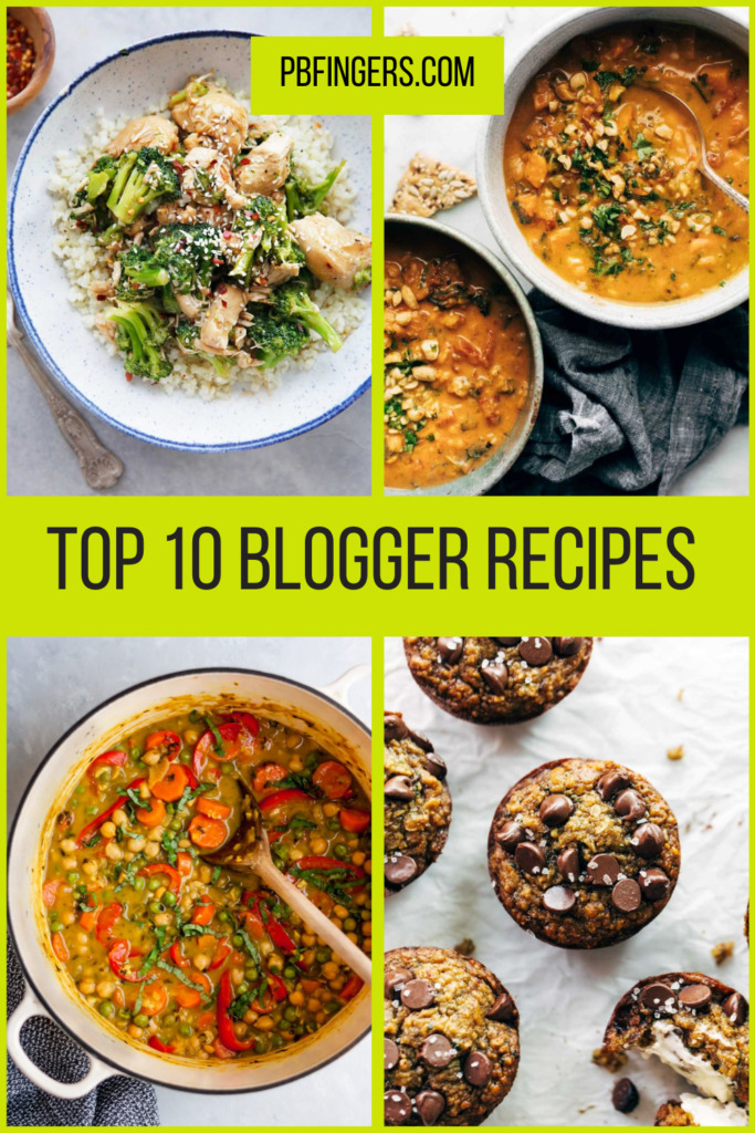 Top 10 Blogger Recipes