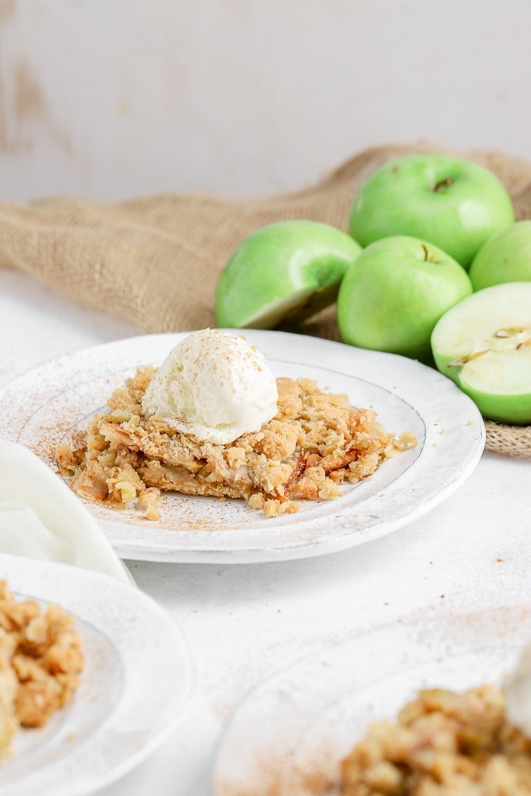 oatmeal apple crisp