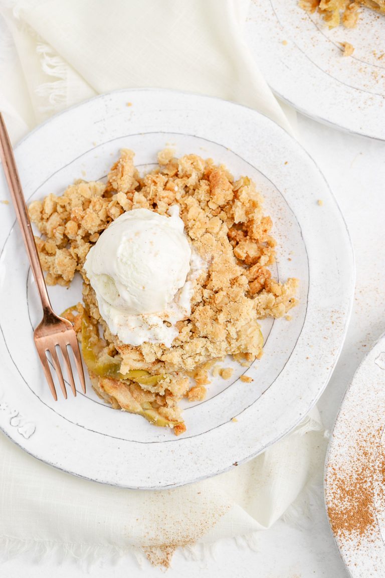 oatmeal apple crisp