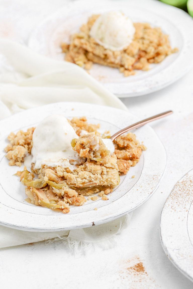 oatmeal apple crisp