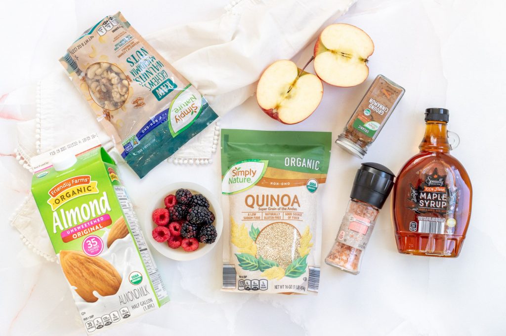 Apple Cinnamon Breakfast Quinoa