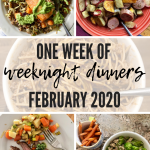 Week of Weeknight Dinners