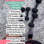 Biceps Triceps Shoulders Workout