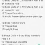 biceps triceps shoulders triple set workout