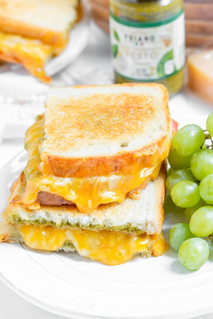 Pesto Grilled Cheese