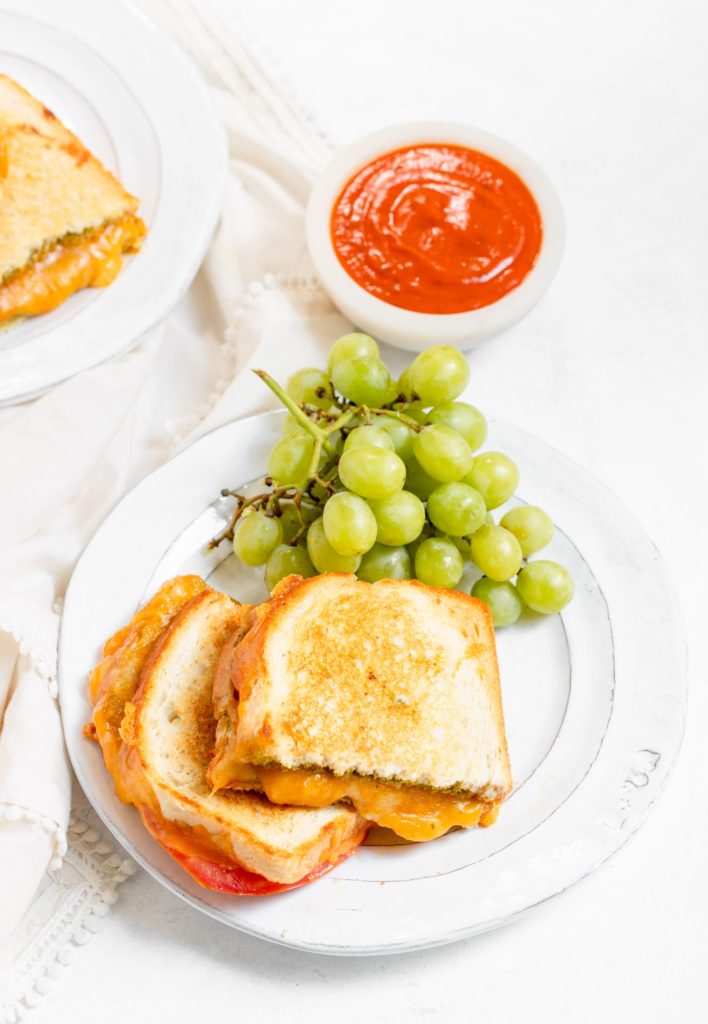 Pesto Grilled Cheese