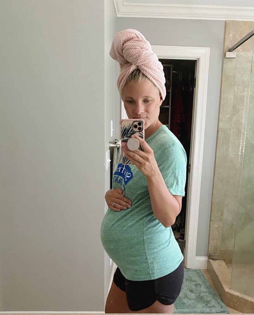 33 weeks pregnant baby #3