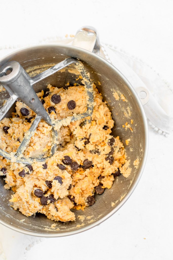 Chocolate Chip Corn Flake Cookies