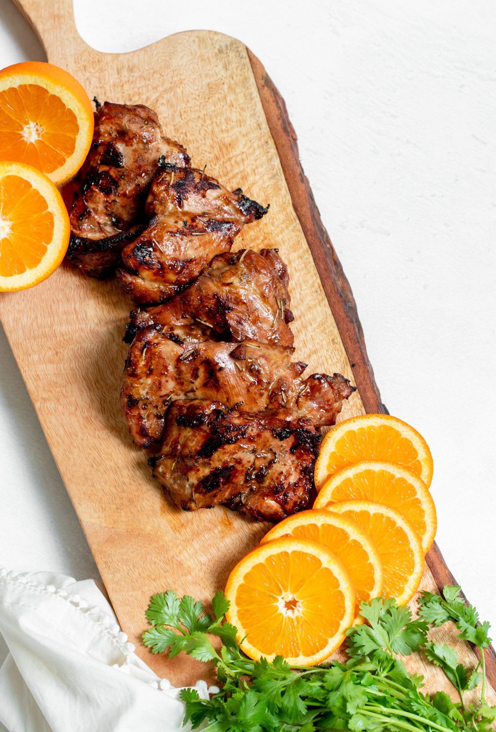 Easy Orange Juice Chicken Marinade (Grilled Orange Chicken Thighs ...