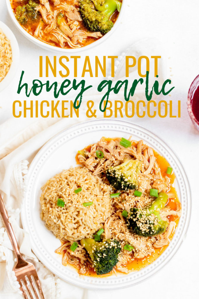 Instant Pot Honey Garlic Chicken and Broccoli