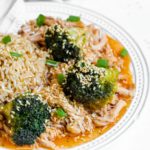 Instant Pot Honey Garlic Chicken and Broccoli