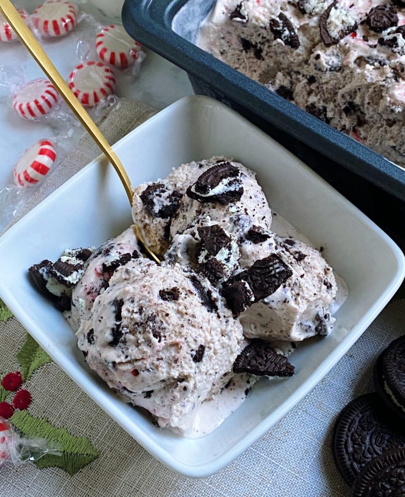 Peppermint Cookies n Cream Ice Cream