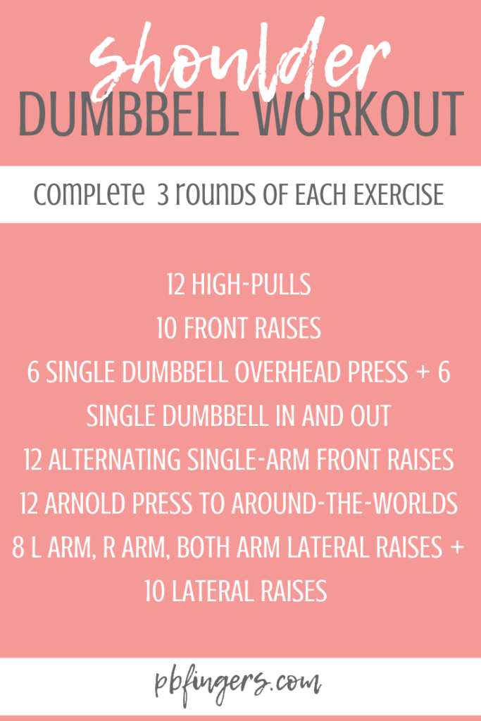 SHOULDER WORKOUT