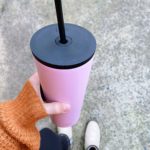 Simple Modern Tumbler pink