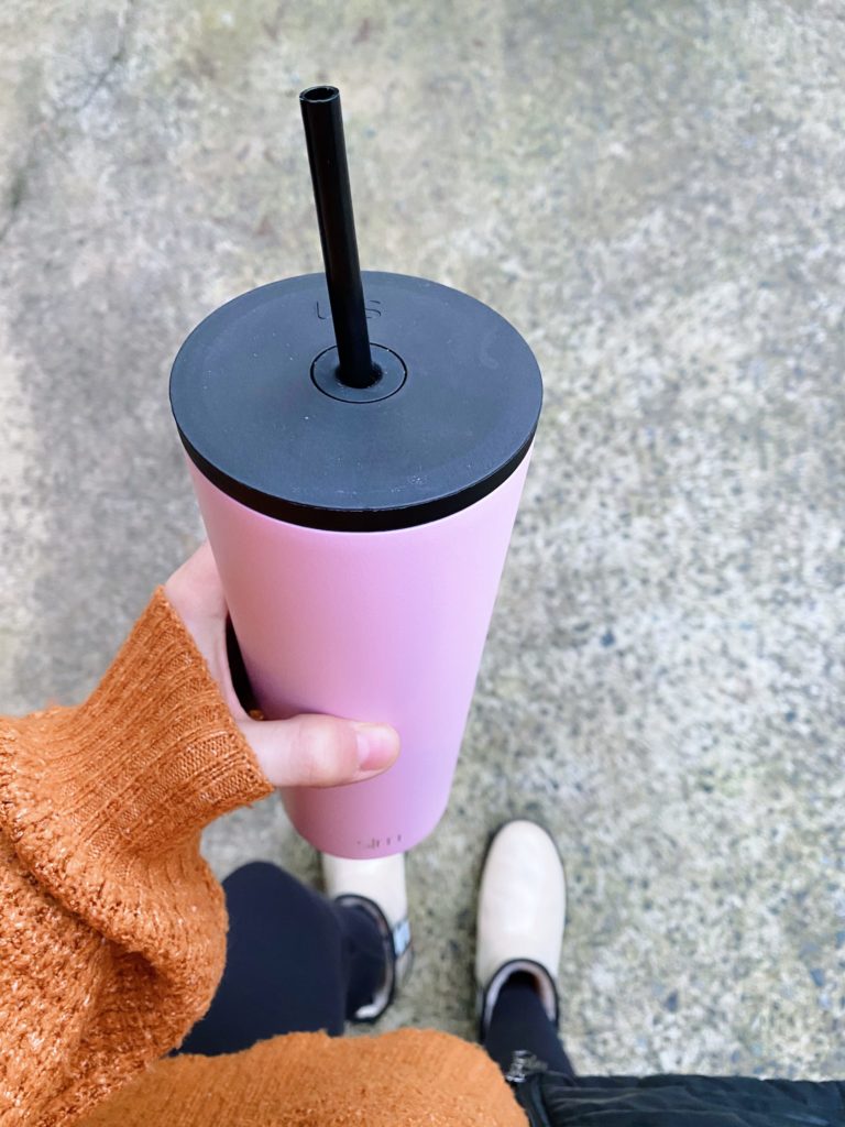 Simple Modern Tumbler pink