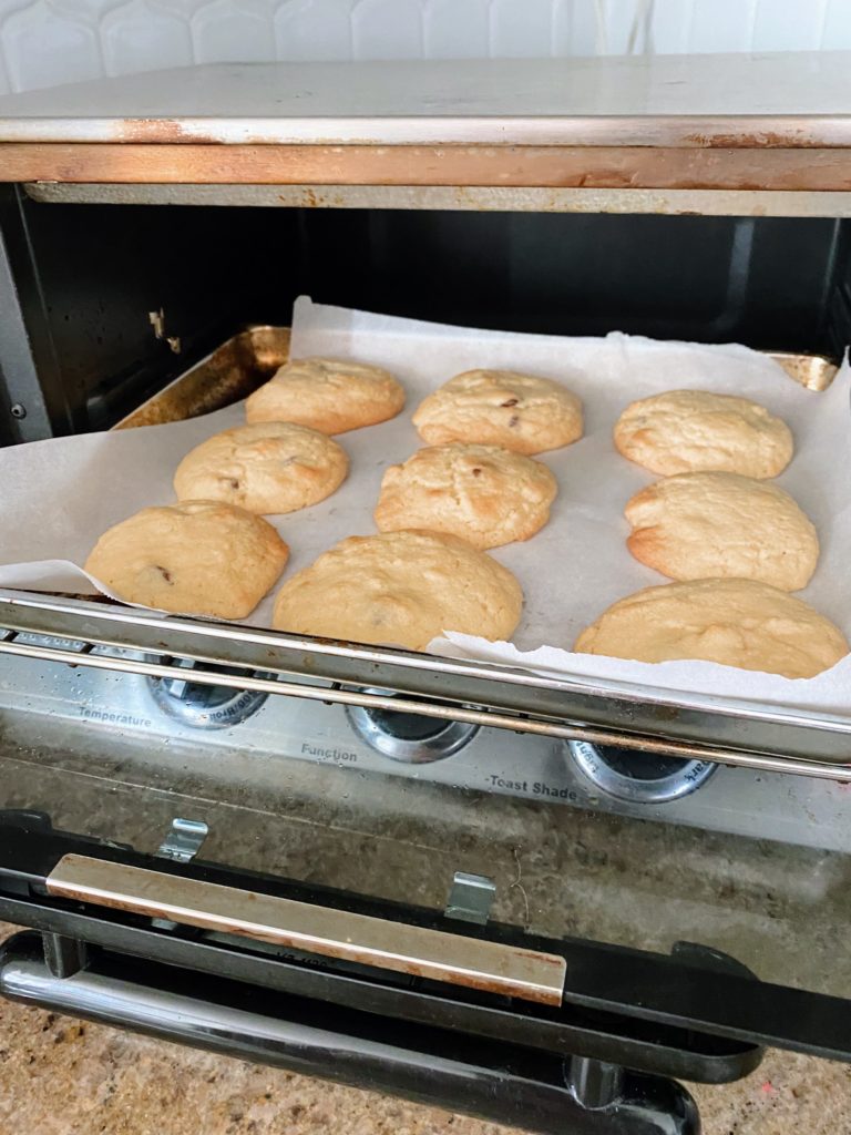 toaster oven cookies
