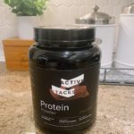 active stacks chocolate protein powder